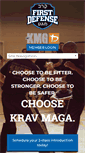 Mobile Screenshot of firstdefensekravmaga.com